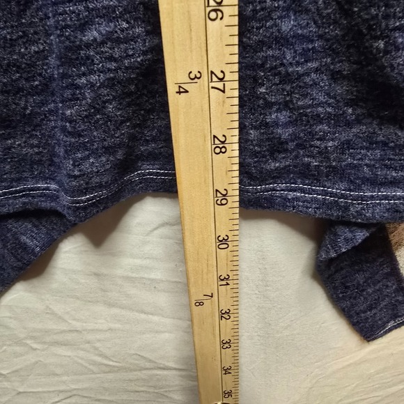 Chrysanthemum Women's 3XL Multicolor Cardigan Brown Blue Gray White Open Sweater - Picture 8 of 8